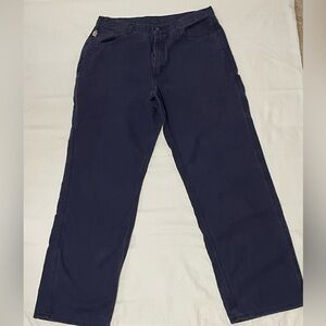 Carhartt Men's Navy FR work pants